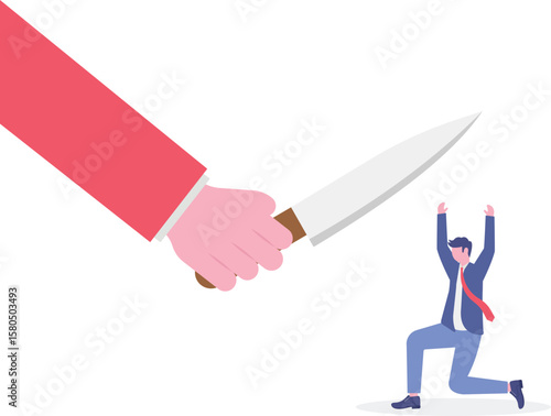 Workplace harassment, abuse or office violence, colleagues bullying or discrimination,
