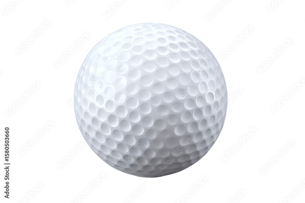 White golf ball isolated on white transparent background. White golf ball isolated on white transparent background.