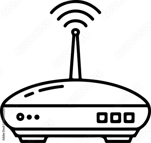 Router with wi fi signal
