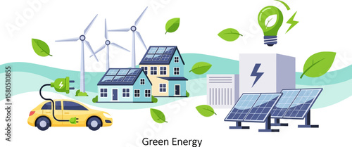 Green energy solutions for sustainable living with renewable energy sources