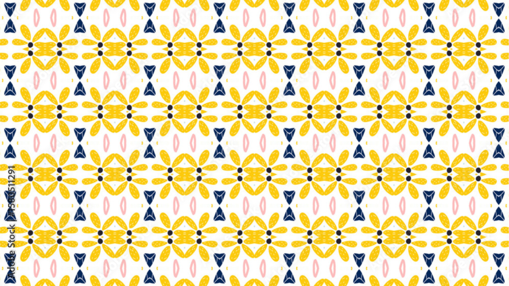 © amit152 - Seamless pattern design great for fabric and wall decor.
