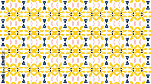 Seamless pattern design great for fabric and wall decor.