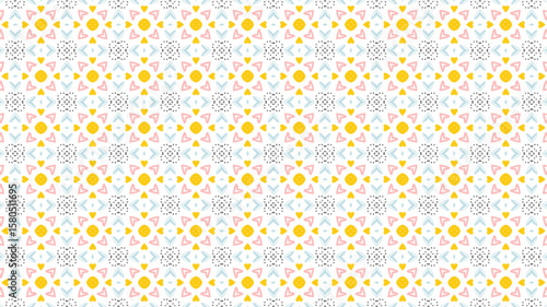 Seamless pattern design great for fabric and wall decor.