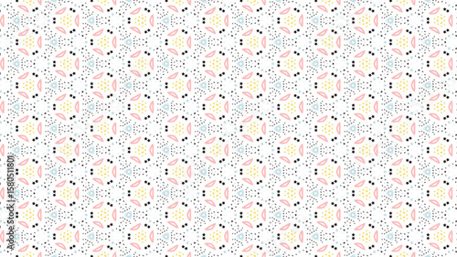 Seamless pattern design great for fabric and wall decor.