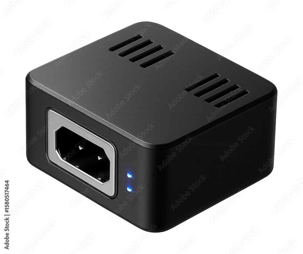 Fototapeta premium Miniature switching power supply designed for low-power devices in a compact apartment.