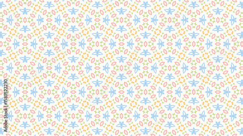 Seamless pattern Vector illustration great for wall decor.