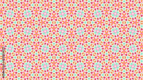Seamless pattern Vector illustration great for wall decor.