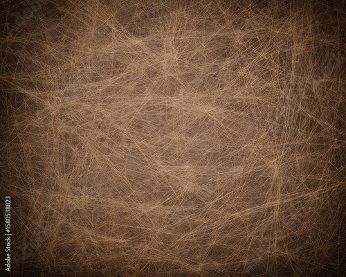 Distressed brown leather with scratchy textures