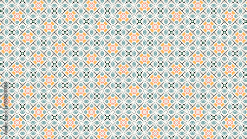 Seamless pattern Vector great for fabric and wall decor.