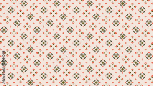 Seamless pattern Vector great for fabric and wall decor.