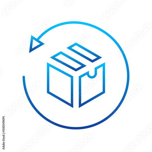 Ecommerce Platform Icon – Online Shopping & Digital Store Symbol.
