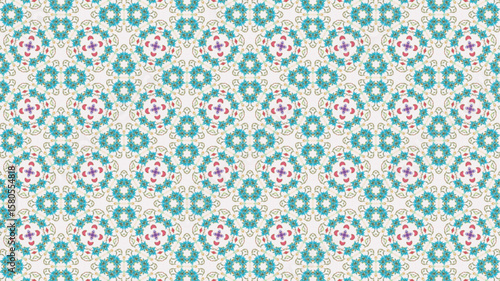 Floral Seamless abstract beautiful digital pattern and shirt textile design.