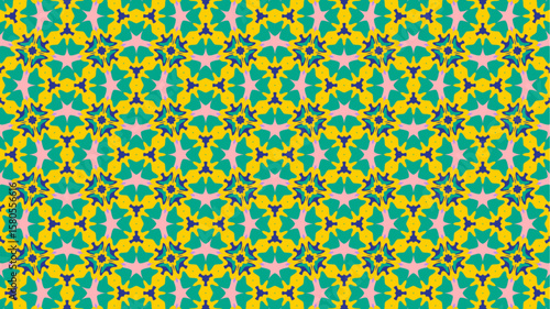 Seamless pattern Vector illustration great for fabric and wall decor Creative texture for fabric, textile.