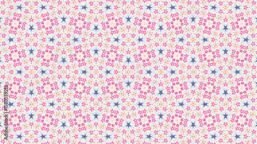Seamless pattern Vector illustration great for fabric and wall decor Creative texture for fabric, textile.