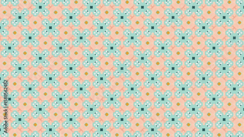 Seamless pattern Vector great for fabric and wall decor.