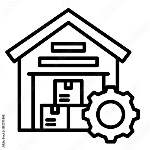 Inventory Management  Icon Element For Design