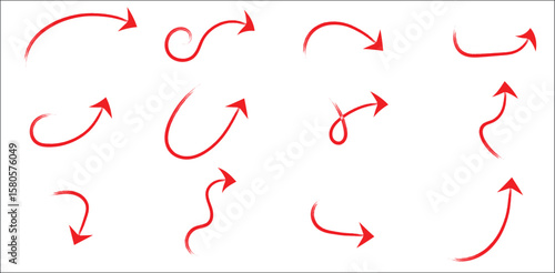 arrow,red,flow high resolution vector seamless direction for journey maps user paths social media designs and web marketing assets intuitive navigation themes