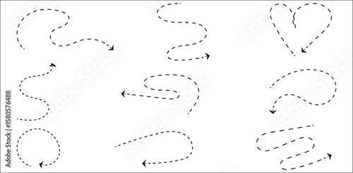 arrow,flow,dash modern flat icon for directional movement design vector graphic for infographic