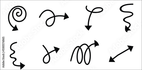 arrow,black,swirl high resolution vector decorative curve for invitations greeting cards social media designs and web marketing assets elegant motion themes