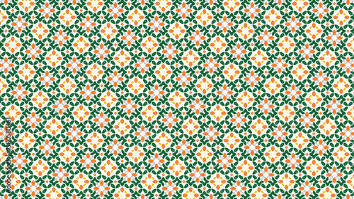Seamless beautiful digital pattern and shirt textile design.