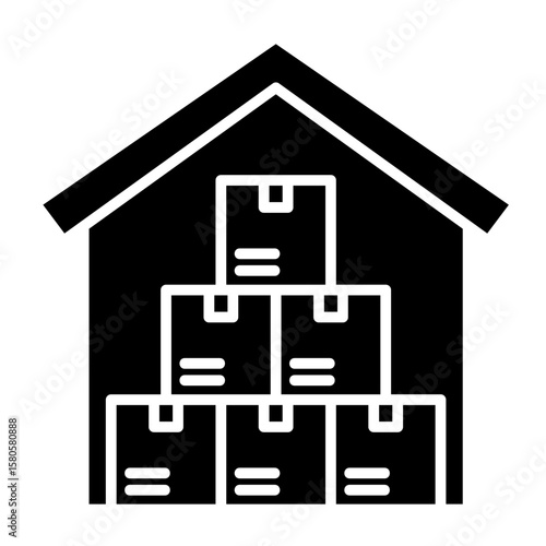 Stockroom  Icon Element For Design