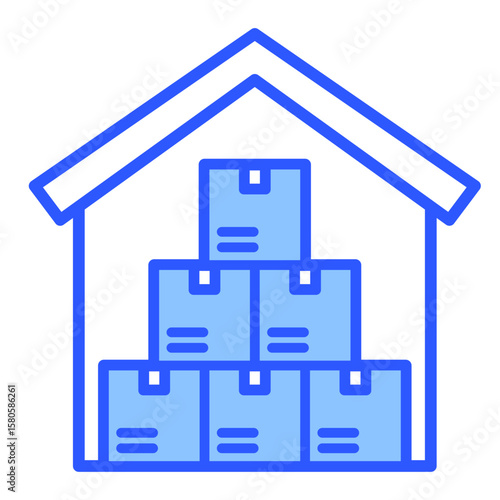 Stockroom  Icon Element For Design