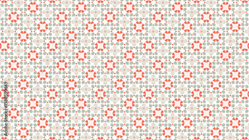 Seamless beautiful digital pattern and shirt textile design.