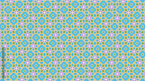 Seamless beautiful digital pattern and shirt textile design.