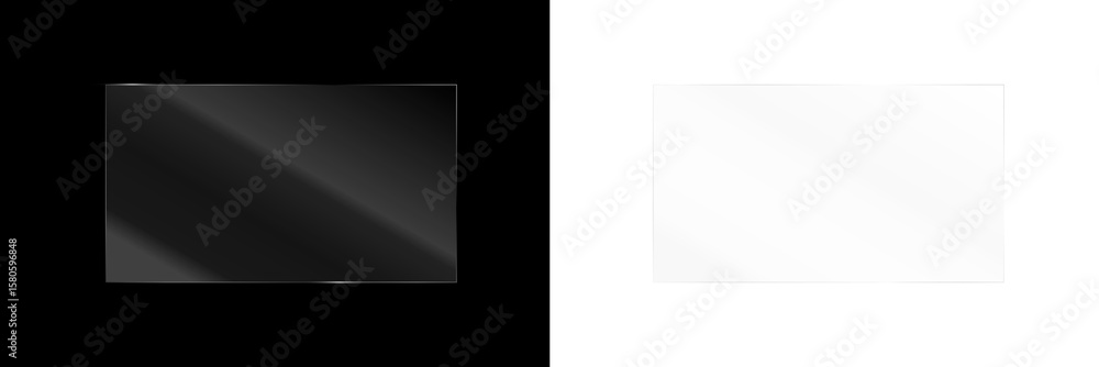 Obraz premium Transparent Acrylic Panel with Glossy Light Effect