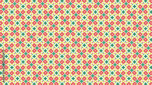 Seamless beautiful digital pattern and shirt textile design.