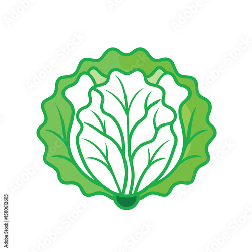 Fresh Vibrant Green Leaf Isolated on Clean White Background for Nature and Eco Concepts
