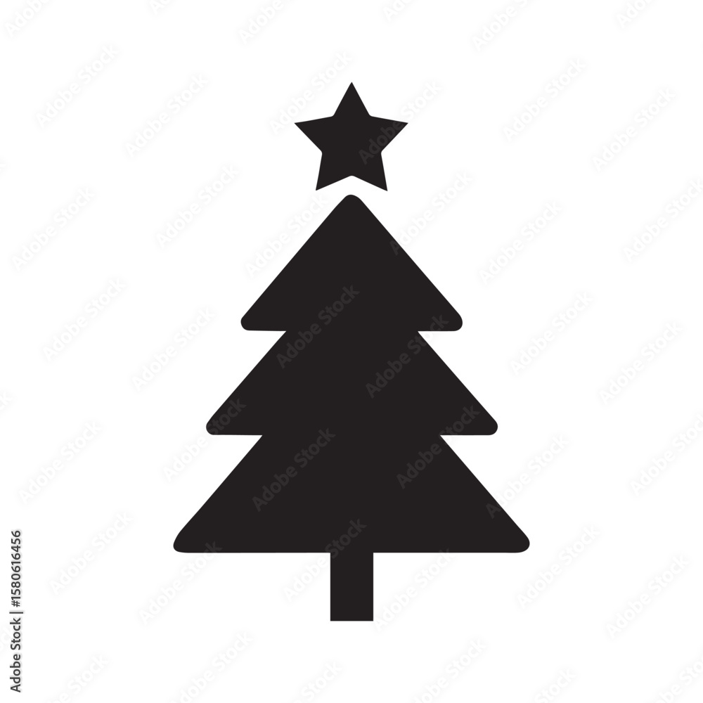christmas tree vector illustration christmas tree vector illustration
