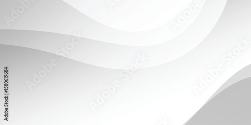 abstract white background with gradient color and artistic dynamic line decoration