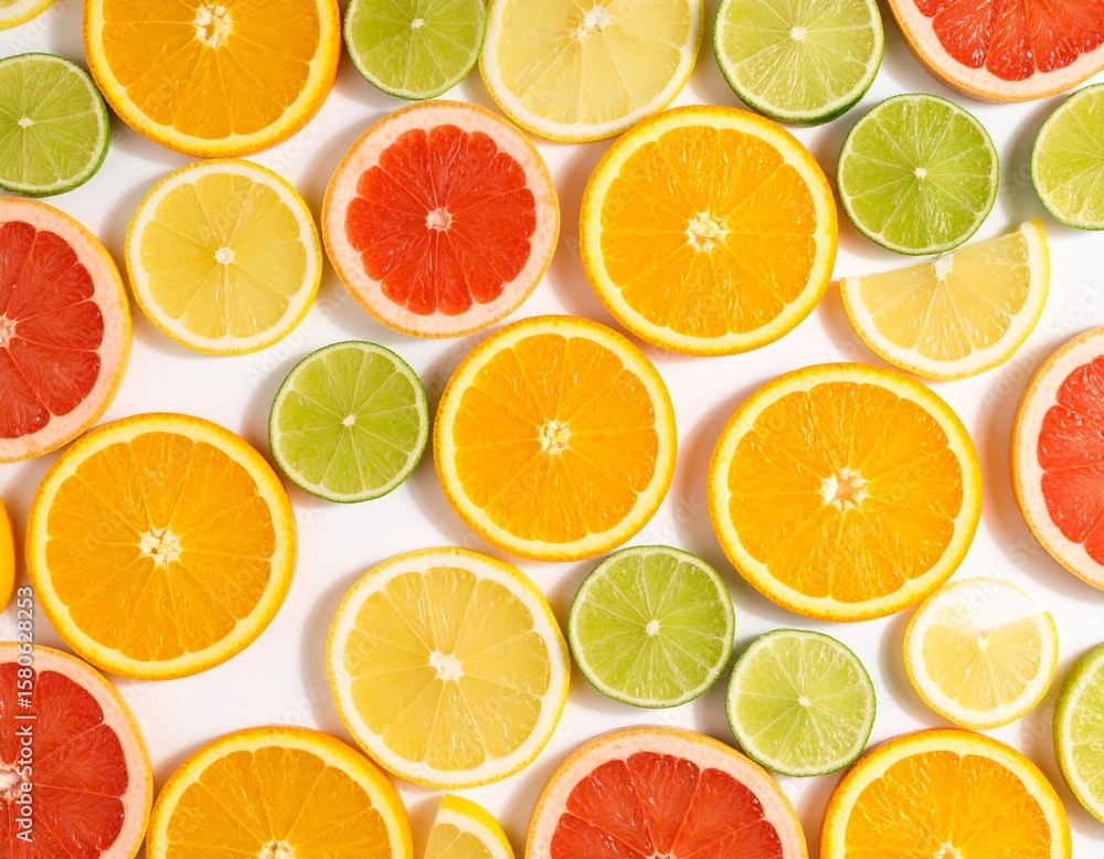 Obraz premium citrus fruit background