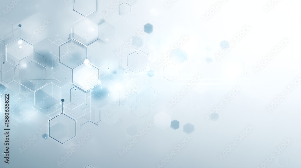 Obraz premium Abstract hexagon background