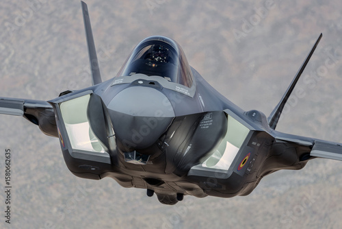 Military Jet Fighter F-35 Lightning II 
