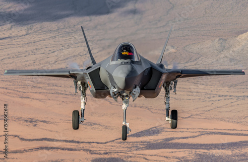 Military Jet Fighter F-35 Lightning II 