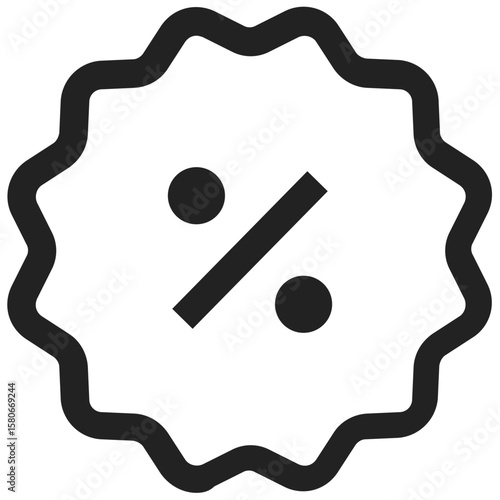 심플 라인 쇼핑 아이콘