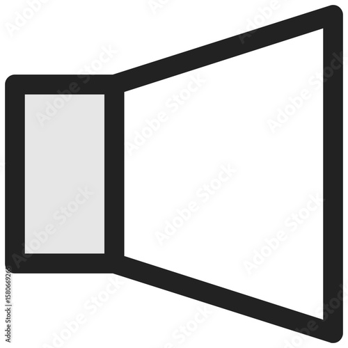 심플 라인 쇼핑 아이콘