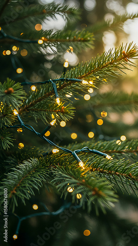 Bright Enchanted Evergreen Glow