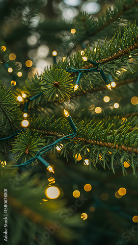 Bright Enchanted Evergreen Glow