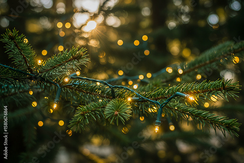 Bright Enchanted Evergreen Glow