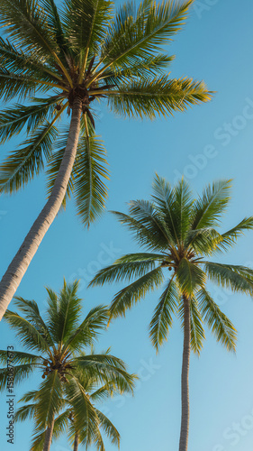 Wallpaper Mural palm trees Torontodigital.ca