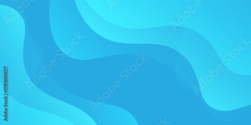 Fototapeta Naklejka Na Ścianę i Meble -  Light blue abstract backround. Vector illustration