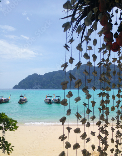 tropical beach in thailand