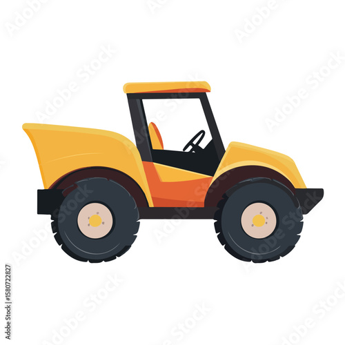 Sand buggy vector illustration isolated 