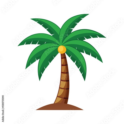 coconut tree vector