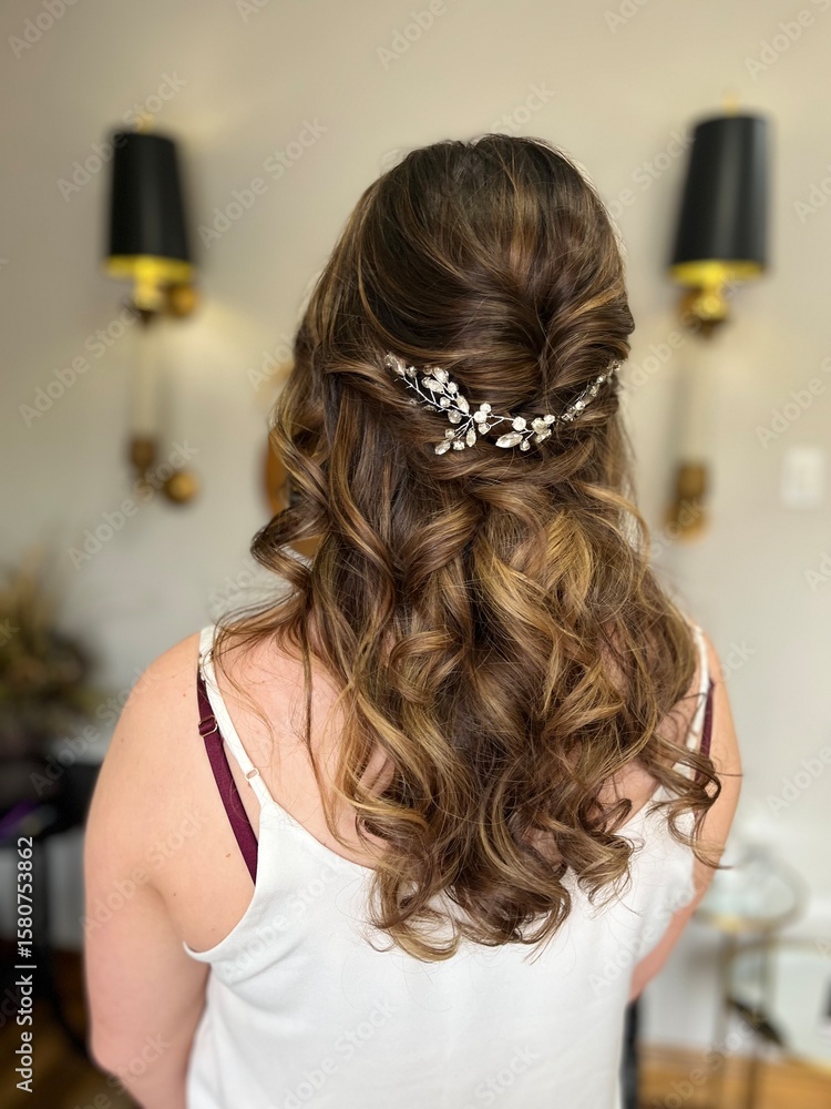 Fototapeta premium hair style hairstyle