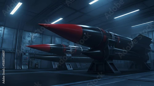 Nuclear Missile Silo: Cold War Era Weapons