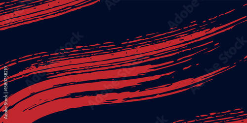 Black and red abstract grunge background with halftone style modern arts grunge sport
